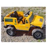 Little Tikes Hummer H2 Yellow Ride-On Toy Car with