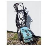 Blue Pressure Washer with Hose and Wand