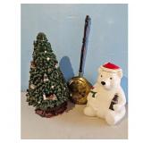 Coca-Cola Polar Bear Cookie Jar & Nautical Christm