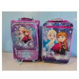 Disney Frozen Elsa Anna Rolling Luggage Suitcase S