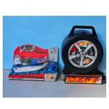 Tyco RC Sea Speeder Boat & Hot Wheels Photo Finish