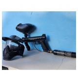 Tippmann Model 98 Paintball Gun with Mask and Tank
