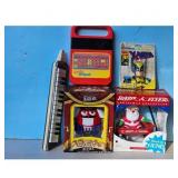Lot of 4 Assorted Toys: Melodica, M&M Nutcracker,
