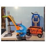 Hot Wheels Mega Garage Playset with Monster Truck