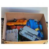 Thomas the Tank Engione/rail cars/plastic track.