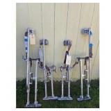 Lot of 2 Drywall Stilts