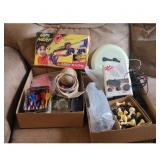 Nerf Lock N Load Blaster and Assorted Toys Lot