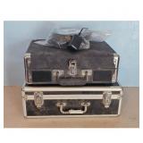 Victrola Portable Record Player w/ Vinyl Records &