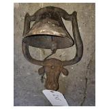 CAST SMALL BULL BELL & BELL CHIMES