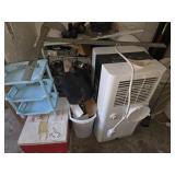 CONTENTS UNDER WORK BENCH WITH PORTABLE AIR