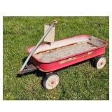 Radio Flyer Red Metal Wagon Model 80 Toy