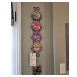 Decorative Wall Hanging Lot: Faith, Family, Home,