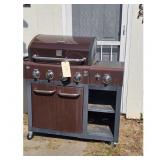 Kenmore 4-Burner Propane Gas Grill with Side Burne