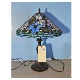 Tiffany Style Stained Glass Table Lamp