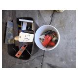 1-TOTE & 1-BUCKET WITH HARDWARE-LEVEL