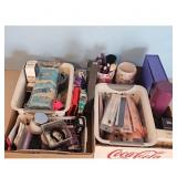 Lot of Makeup Brushes and Accessories