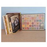 Cobble Hills 1000 Piece Quilt Pattern Puzzle & 6 C