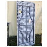 Folding Plastic Table - Gray