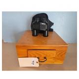 Simmons Binoculars with Wooden Case