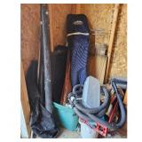 Northwest Territory Camping Chair Bag & Items in c