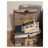 Decorative Storage Box with Books