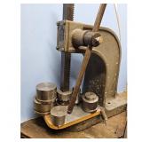 Dake Arbor Press No. 1 with Assorted Dies and Punc