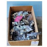 Box full of Assorted Metal Cookie Cutters