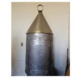 65Inch.Paul Revere Pierced Tin Lantern