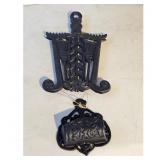 Cast Iron Cookware Lot - Grill Pan, Mini Pans, Pot