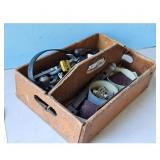 7up  Crate Tool Box with Assorted Hand Tools