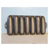 Wagner Ware Cast Iron Cornbread Pan 7 Mold Made in
