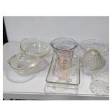 Vintage Pyrex and Fire-King Glassware Lot - Measur