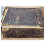 Antique Holy Bible Leather Bound Religious Book