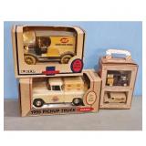 Ertl Die-Cast Metal Bank Trucks - 1912 IGA Open Ca