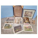 Vintage Art Prints Collection - American Homestead