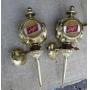 SCHLITZ WALL MOUNT LIGHTS AND CLOCK