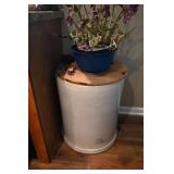 20 gal crock, etc. 
