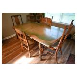 Fancy decorated table