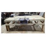 Work Bench with 10" Tablesaw 4