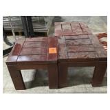 Tables Set of 3 19" Square x 16