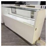 Single lighted display case 70ï¿½ L x 19ï¿½W x 41ï¿½H