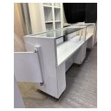 Double Lighted-display Case 114ï¿½L x 19ï¿½w X 41ï¿½