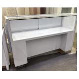 Single Display Case with pass-through Door