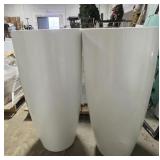 40" Planters Lot of 2 Lightweight