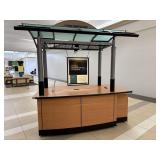 Mall Kiosk 93" x 54"