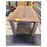 Rolling Table 60 ï¿½long by 30 ï¿½wide 31 ï¿½tall
