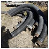 Lot of 12, 6ï¿½ Kanaflex Steel Helex hose 13ï¿½ in