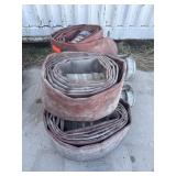 4 Rolls 6ï¿½  Iron sides discharge hose 25ï¿½ lengths