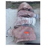 Four Rolls of 6" Discharge Hose 25