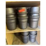 15 Pair of 6"  Ring lock hose ends and one